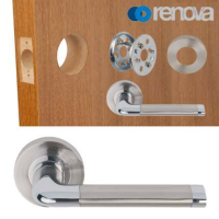 Excel Hardware Renova Argo Door Handle Adaptor Kit Dual Chrome