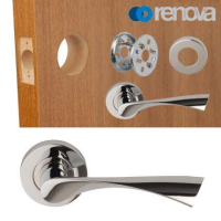 Excel Hardware Renova Flex Door Handle Adaptor Kit Polished Chrome