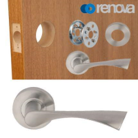 Excel Hardware Renova Flex Door Handle Adaptor Kit Satin Chrome