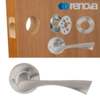 Excel Hardware Renova Flex Privacy Door Handle Adaptor Kit Satin Chrome