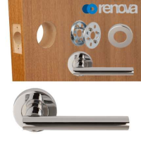 Excel Hardware Renova Sultan Door Handle Adaptor Kit Polished Chrome