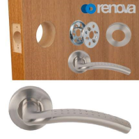 Excel Hardware Renova Torrado Door Handle Adaptor Kit Satin Chrome