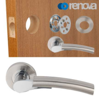 Excel Hardware Renova Ultimo Door Handle Adaptor Kit Dual Chrome