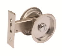 Excel Hardware Round Sliding Bathroom Door Lock PSS