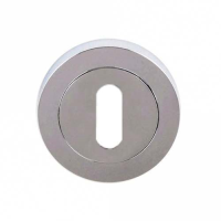 Excel Hardware Standard Escutcheon Satin Chrome