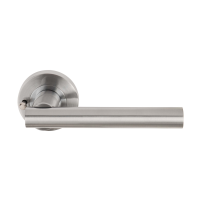 Excel Hardware Sultan (Privacy) Door Handle On Rose Satin Chrome