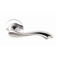 Excel Hardware Venus (Privacy) Door Handle On Rose Polished Chrome