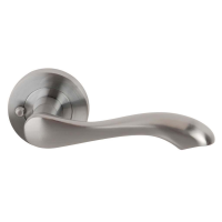 Excel Hardware Venus (Privacy) Door Handle On Rose Satin Chrome