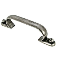 Finesse Fittings 185mm Wide D Cupboard Handle Natural Pewter