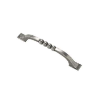 Finesse Fittings 210mm Fourball Cupboard Handle Natural Pewter