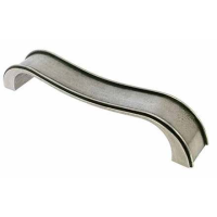 Finesse Fittings 215mm Dipped Cupboard Handle Natural Pewter