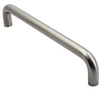 Fingertip Design 106mm D Cupboard Handle Satin Nickel