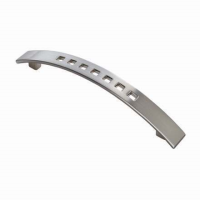 Fingertip Design 120mm Quadra Bow Cupboard Handle Satin Nickel