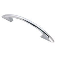 Fingertip Design 134mm Cupboard Handle Dual Chrome