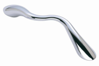 Fingertip Design 146mm Wave Bow Cupboard Handle Polished Chrome