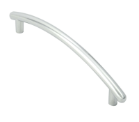 Fingertip Design 150mm Curved Cupboard Handle Polished Chrome