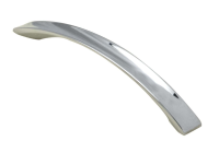 Fingertip Design 162mm Concave Bow Cupboard Handle Polished Chrome