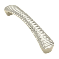 Fingertip Design 175mm Crinkle Cupboard Handle Polished Chrome