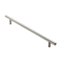 Fingertip Design 188mm (10mm Diameter) T-Bar Cupboard Handle SSS