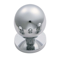 Fingertip Design 18mm Diameter Ball Cupboard Knob Polished Chrome