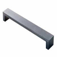 Fingertip Design 200mm Chunky Rectangular D Cupboard Handle SSS