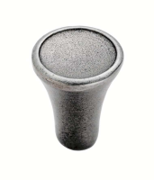 Fingertip Design 25mm Evesham Cupboard Knob Pewter Effect