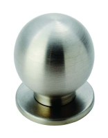 Fingertip Design 25mm Spherical Cupboard Knob Satin Nickel