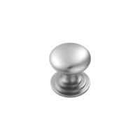 Fingertip Design 25mm Victorian Cupboard Knob Satin Chrome