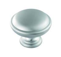 Fingertip Design 29mm Shaker Style Cupboard Knob Matt Satin Chrome