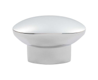 Fingertip Design 3000 Range Oval Cupboard Knob Polished Chrome 