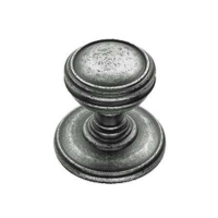 Fingertip Design Delamain 25mm DK47 Cupboard Knob Pewter Effect