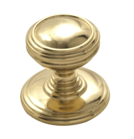 Fingertip Design Delamain 30mm DK47 Cupboard Knob Polished Brass