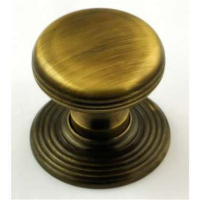 Fingertip Design Delamain 35mm DK49 Ringed Cupboard Knob Florentine Bronze