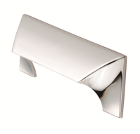 Fingertip Design European Designer 120mm Capori Cupboard Handle Polished Chrome