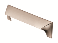 Fingertip Design European Designer 216mm Capori Cupboard Handle Satin Nickel