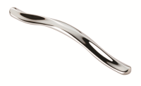 Fingertip Design European Designer Salassi Cupboard Handle Polished Chrome