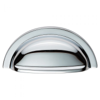 Fingertip Design Oxford Cup Pull Handle Polished Chrome