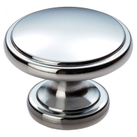 Fingertip Design Oxford Cupboard Knob Polished Chrome