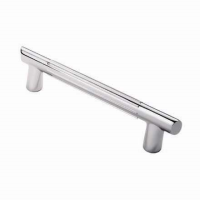 Fingertip Design Vega Oval Section T-Bar Cupboard Handle Polished Chrome