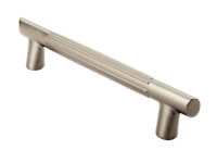 Fingertip Design Vega Oval Section T-Bar Cupboard Handle Satin Nickel