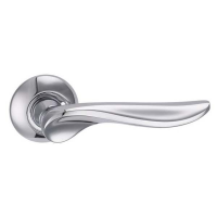 Fortessa Achilles Door Handle on Rose Polished Chrome