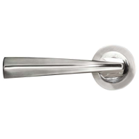 Fortessa Monaco Door Handle on Rose Dual Chrome/Nickel