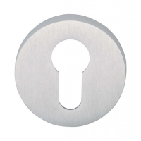 Frascio Euro Escutcheon Satin Chrome