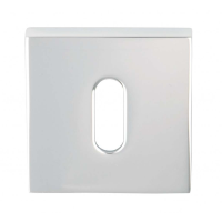 Frascio Square Standard Escutcheon Polished Chrome