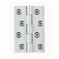 Frelan Hardware 102mm x 67mm DPBW Hinges Satin Chrome