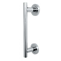 Frelan Hardware 250mm Designer Face Fix Pull Handle Polished Chrome