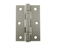 Frelan Hardware 76mm Ball Bearing Butt Hinge Satin Nickel