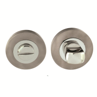 Frelan Hardware Bathroom Turn & Release Dual Chrome/Nickel