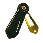 Frelan Hardware Black Porcelain Standard Escutcheon