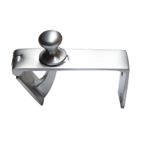 Frelan Hardware Brass Counter Flap Catch Satin Chrome